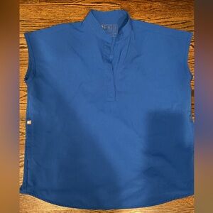 FIGS womens rafaela royal blue in XSMALL